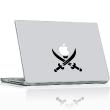 PC und MAC Laptop Folie - Sticker Ipad Piraten - ambiance-sticker.com