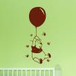 Wandtattoos tiere - Wandtattoo Pooh, Ballon, Fallschirm, Bienen - ambiance-sticker.com