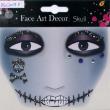 skull Gesichtsaufkleber - ambiance-sticker.com