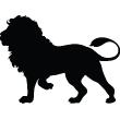 Wandtattoos tiere - Wandtattoo Lion Silhouette - ambiance-sticker.com
