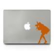 PC & MAC Laptop Folie - Sticker Silhouette Fotografen - ambiance-sticker.com