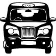 Wandtattoos London - Wandtattoo Londoner Taxi - ambiance-sticker.com