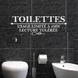 Wandtattoos-badezimmer---Wandtattoo-Toilettes-Usage-limi - ambiance-sticker.com