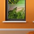 Blackout-wandtattoo- Fenster wandtattoo 100 x 40 cm der Dschungel - ambiance-sticker.com