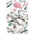 Wandtattoos kinderzimmer - Riesentiere in den Savannenaufklebern - ambiance-sticker.com