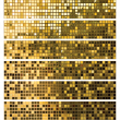 Packung mit 6 Bodenfliesenaufklebern - Packung mit 6 Bodenfliesenaufklebern goldener Effekt - ambiance-sticker.com