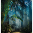 Panorama vorgeklebte Dschungeltapete - Panorama Dschungeltapete tropisch H 250 x L 240 cm - ambiance-sticker.com