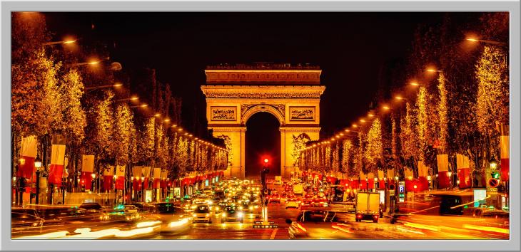 Wandtattoos poster - Wandtattoo poster Informieren Sie sich über den Champs Elysees - ambiance-sticker.com