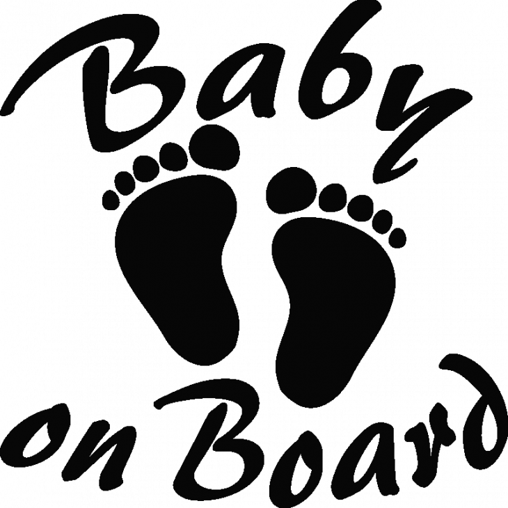 Wandtattoos baby - Wandtattoo Anmeldung mit Baby Fußabdrücke - ambiance-sticker.com