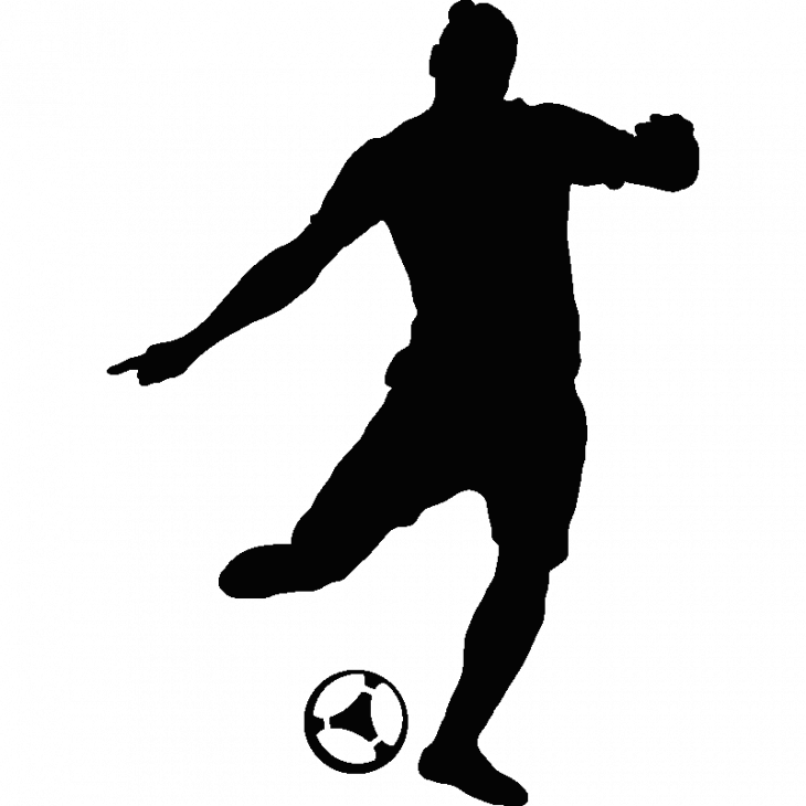 Wandtattoos Sport und Fußball - Wandtattoo Fußballer 22 - ambiance-sticker.com
