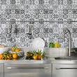 wall decal tiles - 24 wall decal cement tiles azulejos adriel - ambiance-sticker.com