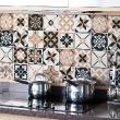 wall decal tiles - 24 wall decal cement tiles azulejos aldonio - ambiance-sticker.com