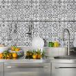 wall decal tiles - 24 wall decal cement tiles azulejos arcangel - ambiance-sticker.com