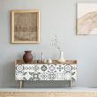 Wall decal furniture cement tile24 wall decal furniture cement tile belinda - ambiance-sticker.com