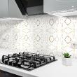 wall decal cement tiles materials - 24 wall decal tiles marble and gold shade - ambiance-sticker.com