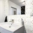 wall decal cement tiles materials  - 24 wall decal tiles marble and gold shade - ambiance-sticker.com