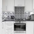 wall decal cement tiles - 24 wall decal tiles azulejos Bartoli - ambiance-sticker.com