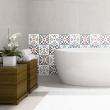 wall decal tiles - 24 wall decal tiles Faro - ambiance-sticker.com