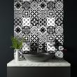 wall decal tiles - 24 wall decal tiles azulejos Malena - ambiance-sticker.com