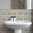 wall decal cement tiles - 24 wall decal tiles terrazzo lora - ambiance-sticker.com
