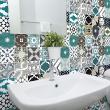 wall decal cement tiles - 30 wall stickers cement tiles ailani - ambiance-sticker.com