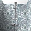 wall decal cement tiles - 30 wall stickers cement tiles azulejos allavicini - ambiance-sticker.com