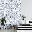 wall decal cement tiles - 30 wall stickers cement tiles azulejos folio - ambiance-sticker.com