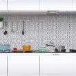 wall decal cement tiles - 30 wall stickers cement tiles azulejos Northa - ambiance-sticker.com
