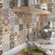 wall decal cement tiles - 30 wall stickers cement tiles azulejos sinofiona - ambiance-sticker.com