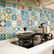 wall decal cement tiles - 30 wall stickers cement tiles ferario - ambiance-sticker.com