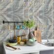 wall decal cement tiles - 30 wall stickers cement tiles gray marble from los gigantes - ambiance-sticker.com