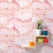wall decal cement tiles - 30 wall stickers cement tiles pink santa domingo marble - ambiance-sticker.com