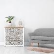 wall decal cement tiles - 30 wall decal furniture cement tile jenissa - ambiance-sticker.com