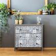 Wall decal furniture cement tile30 wall decal furniture cement tile authenic jericia - ambiance-sticker.com