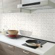 wall decal tiles - 30 wall stickers cement tiles marble and gold shade - ambiance-sticker.com