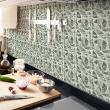 wall decal cement tiles - 30 wall stickers cement tiles terrazzo gusipa - ambiance-sticker.com