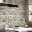 wall decal cement tiles - 30 wall stickers cement tiles terrazzo kiah - ambiance-sticker.com