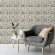 wall decal cement tiles - 30 wall stickers cement tiles terrazzo kiah - ambiance-sticker.com