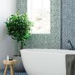 wall decal tiles - 30 wall stickers cement tiles terrazzo ziva - ambiance-sticker.com