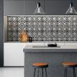 wall decal cement tiles - 30 wall stickers tiles azulejos Almandio - ambiance-sticker.com