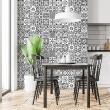 wall decal tiles - 30 wall stickers tiles azulejos benjamin - ambiance-sticker.com