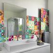wall decal tiles - 30 wall stickers tiles azulejos carmelita - ambiance-sticker.com