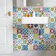 wall decal cement tiles - 30 wall stickers tiles azulejos fionitonio - ambiance-sticker.com