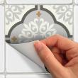 wall decal cement tiles - 30 wall stickers tiles azulejos Germana - ambiance-sticker.com