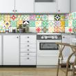 wall decal cement tiles - 30 wall stickers tiles azulejos gloritino - ambiance-sticker.com