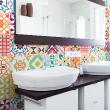 wall decal cement tiles - 30 wall stickers tiles azulejos martins - ambiance-sticker.com