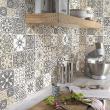 wall decal cement tiles - 30 wall stickers tiles diva - ambiance-sticker.com