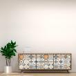 Wall decal tiled furniture 30 wall stickers tiled furniture pepito - ambiance-sticker.com