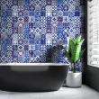 wall decal cement tiles - 30 wall stickers tiles sadrito - ambiance-sticker.com