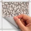 wall decal cement tiles - 30 wall stickers tiles terrazzo jiula augusta - ambiance-sticker.com
